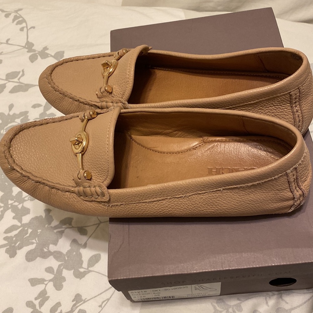 Coach loafers, nude - Picture 2 of 3